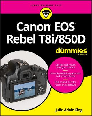 Book cover for Canon EOS Rebel T8i/850D For Dummies