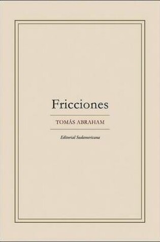 Cover of Fricciones