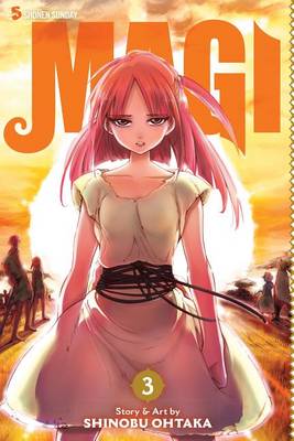 Book cover for Magi: The Labyrinth of Magic, Vol. 3