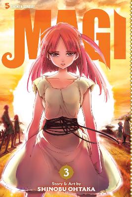 Book cover for Magi: The Labyrinth of Magic, Vol. 3