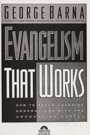 Cover of Envangelism That Works