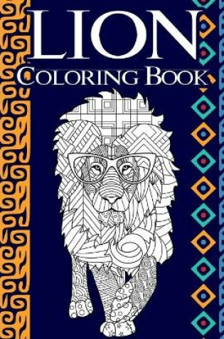 Cover of Lion Coloring Book