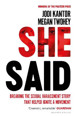 Book cover for She Said