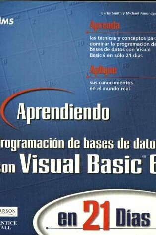 Cover of Programacion de Bases de Datos Con Visual Basic 6