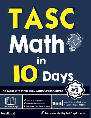 Book cover for TASC Math in 10 Days