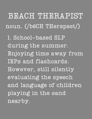 Book cover for Beach Therapist