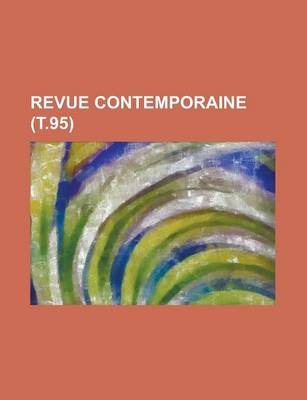 Book cover for Revue Contemporaine (T.95)