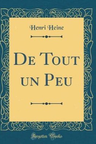 Cover of De Tout un Peu (Classic Reprint)