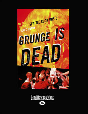 Book cover for Grunge is Dead