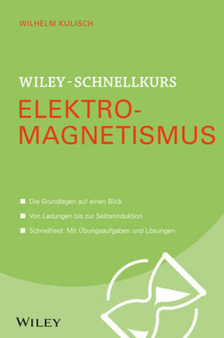 Cover of Wiley–Schnellkurs Elektromagnetismus