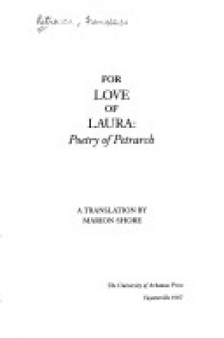 Cover of For Love of Laura