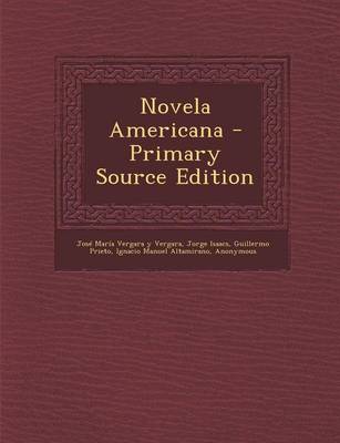 Book cover for Novela Americana - Primary Source Edition