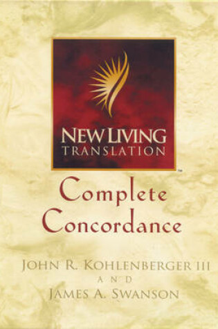 Cover of New Living Translation Complete Concordance