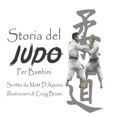 Book cover for Storia del judo per bambini