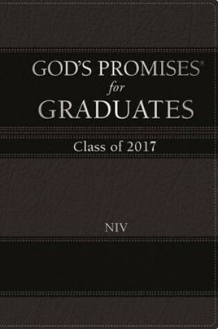 Cover of God's Promises for Graduates: Class of 2017 - Black