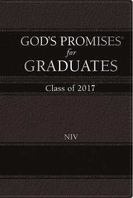 Book cover for God's Promises for Graduates: Class of 2017 - Black