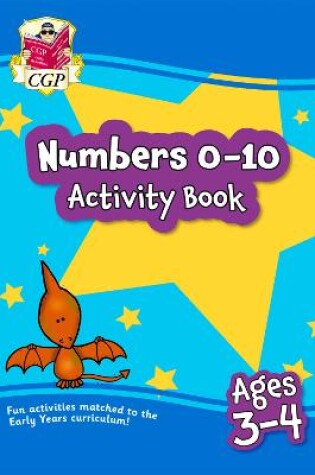 Cover of New Numbers 0-10 Activity Book for Ages 3-4 (Preschool)