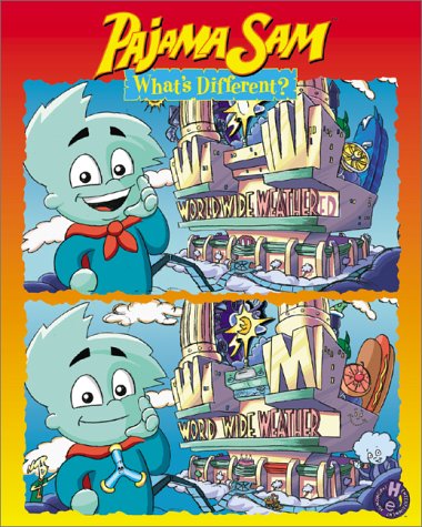 Book cover for Pajama Sam What's Different?