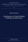 Book cover for Contributions to Credit Portfolio Modeling and Optimization