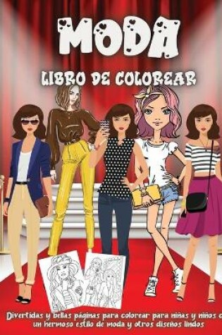Cover of Moda Libro De Colorear