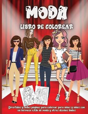 Book cover for Moda Libro De Colorear