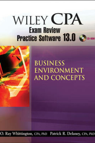 Cover of Wiley CPA Examination Review Practice Software 13.0 BEC