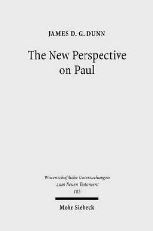 Cover of The New Perspective on Paul: Collected Essays