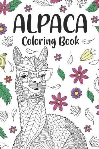 Cover of Alpaca Coloring Book