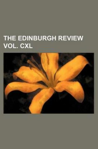 Cover of The Edinburgh Review Vol. CXL