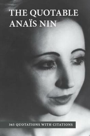 Cover of The Quotable Anais Nin