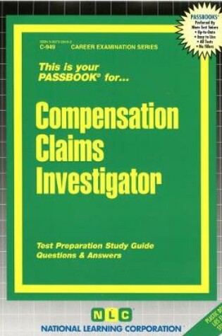 Cover of Compensation Claims Investigator