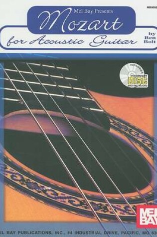 Cover of Mozart for Acoustic Guitar