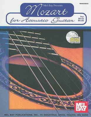 Book cover for Mozart for Acoustic Guitar