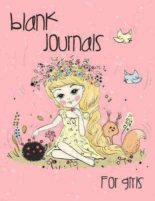 Book cover for Blank Journals For Girls