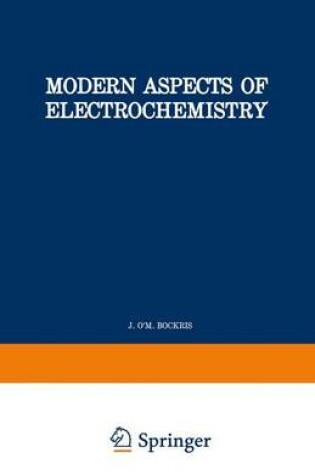 Cover of Modern Aspects of Electrochemistry