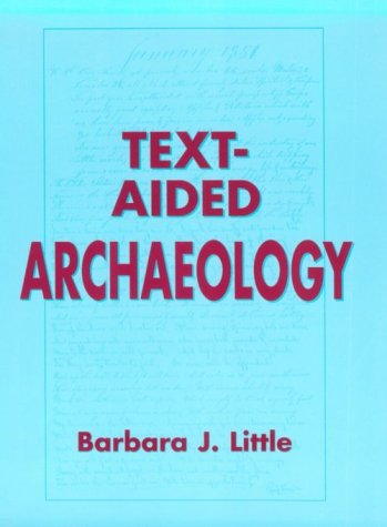 Book cover for Text-Aided Archaeology