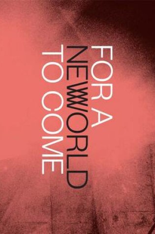 Cover of For a New World to Come