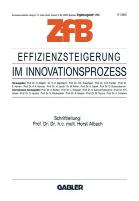 Book cover for Effizienzsteigerung im Innovationsprozeß