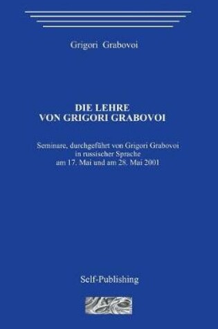 Cover of Die Lehre von Grigori Grabovoi