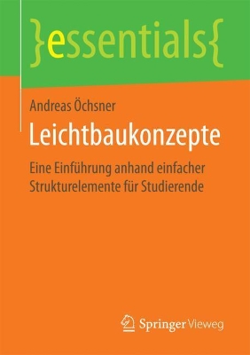 Cover of Leichtbaukonzepte