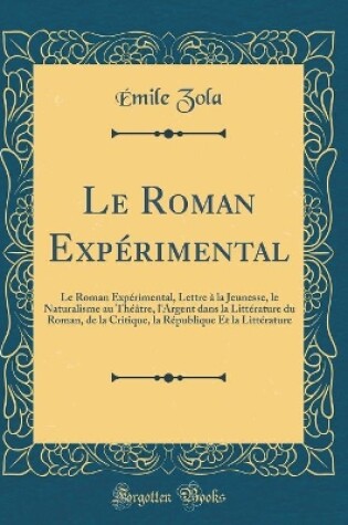 Cover of Le Roman Expérimental