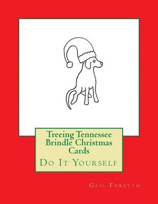 Book cover for Treeing Tennessee Brindle Christmas Cards