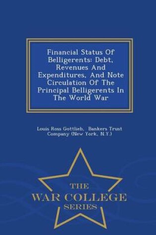 Cover of Financial Status of Belligerents