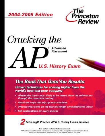 Cover of Cracking AP Us History 04-05