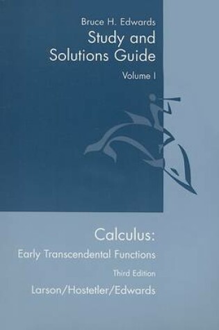 Cover of Calculus Eft Ssg V1 3e