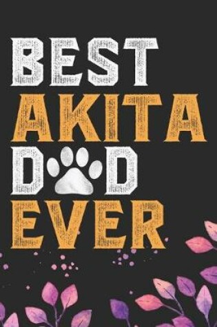 Cover of Best Akita Dad Ever