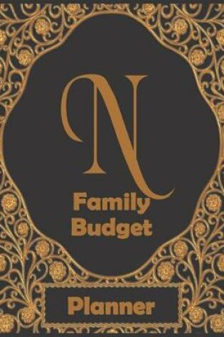 Cover of N Family Budget Planner