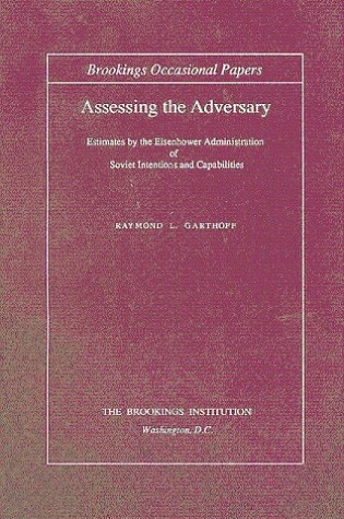 Cover of Assessing the Adversary