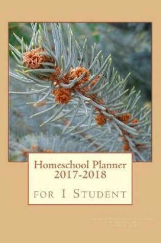 Cover of Homeschool Planner 2017-2018 for 1 Student