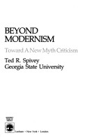 Book cover for Beyond Modernism:toward CB